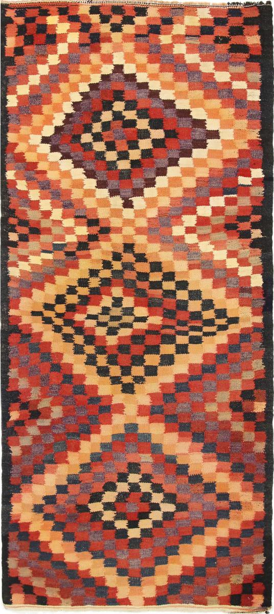 Tapete persa Kilim Fars 292x133 292x133, Tapete persa Tecido à mão