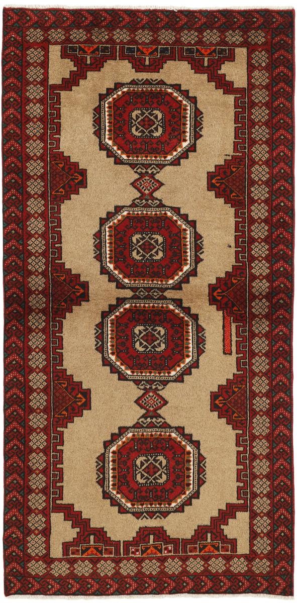 Tapis persan Baloutche 216x105 216x105, Tapis persan Noué à la main