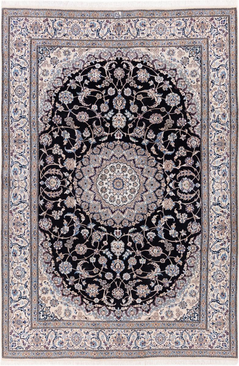 Persisk tæppe Nain 9La 292x195 292x195, Persisk tæppe Knyttet i hånden