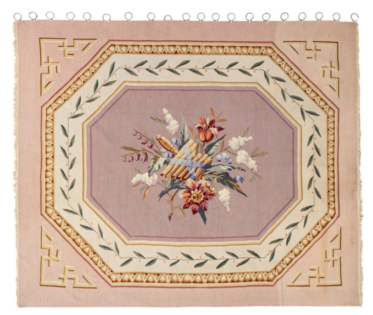 Chinese rug China Gobelin Verdure Antique 194x165 194x165, Persian Rug Knotted by hand