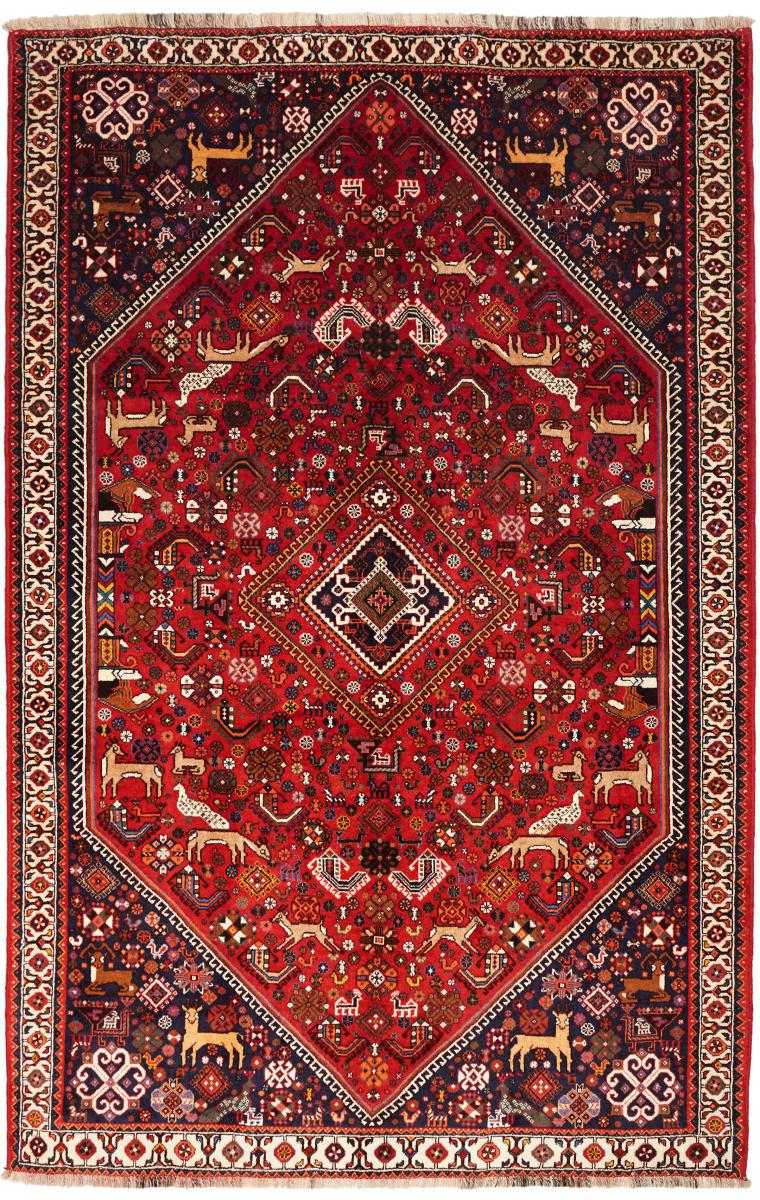 Persian Rug Shiraz 259x166 259x166, Persian Rug Knotted by hand