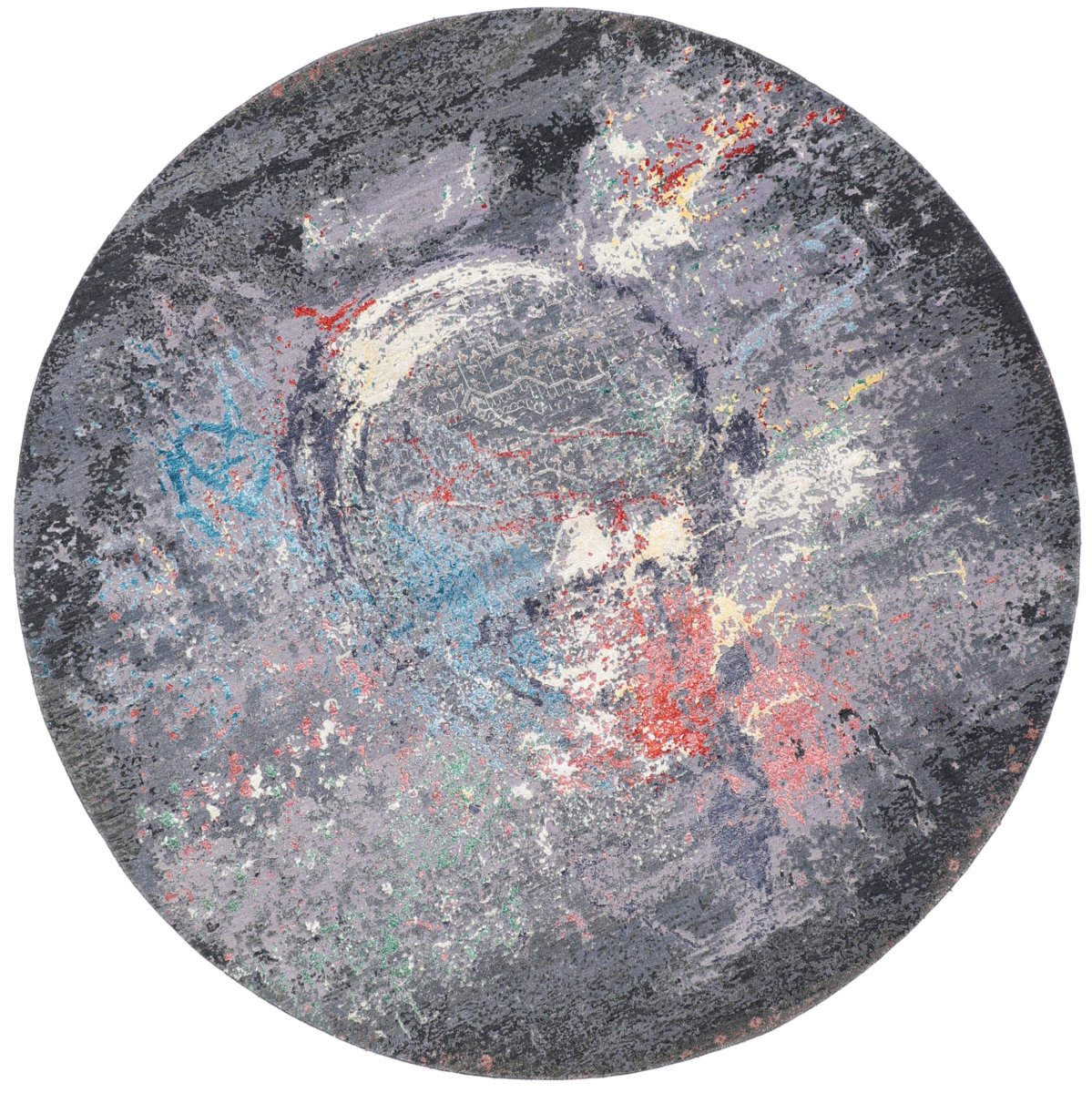 Ινδικό χαλί Sadraa 238x238 238x238, Περσικό χαλί Χειροποίητο με κόμπους