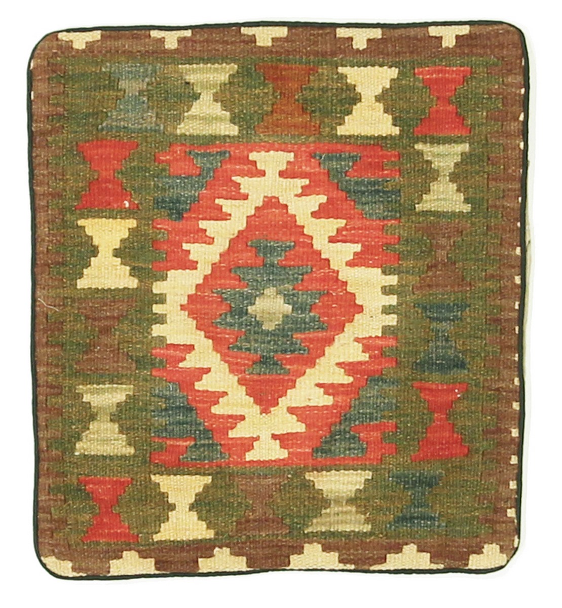Tappeto Afgano Kilim Kissen 47x40 47x40, Tappeto persiano Annodato a mano