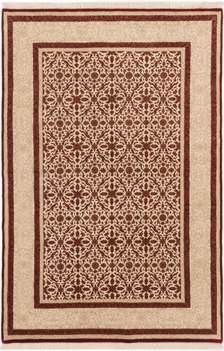 Tapis indien Indo Tabriz 183x120 183x120, Tapis persan Noué à la main