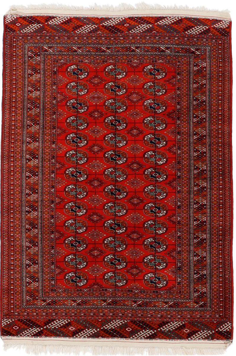Russian rug Russia 7'1"x4'11" 7'1"x4'11", Persian Rug Knotted by hand