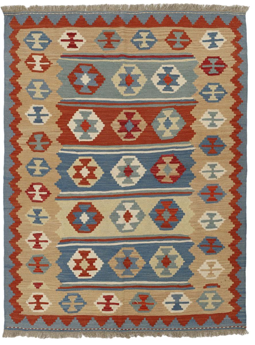 Tapete persa Kilim Fars 197x149 197x149, Tapete persa Tecido à mão