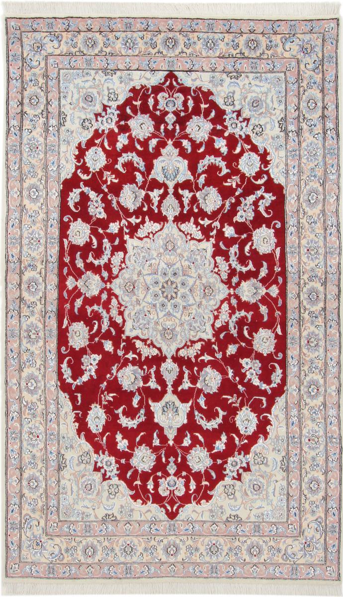 Tappeto persiano Nain 9La 214x127 214x127, Tappeto persiano Annodato a mano