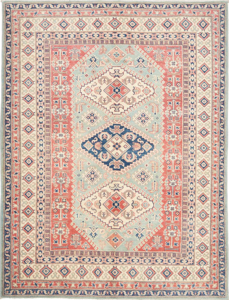 Tapete paquistanês Kazak 193x148 193x148, Tapete persa Atado à mão