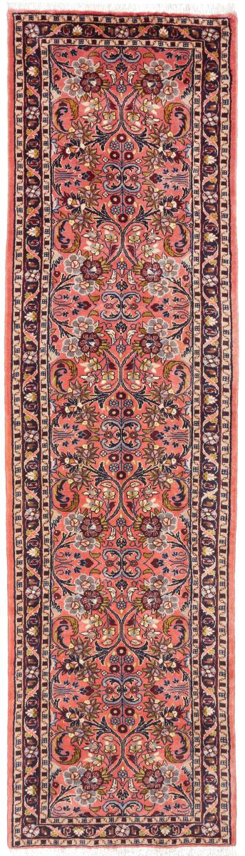 Persian Rug Hamadan 10'2"x2'9" 10'2"x2'9", Persian Rug Knotted by hand