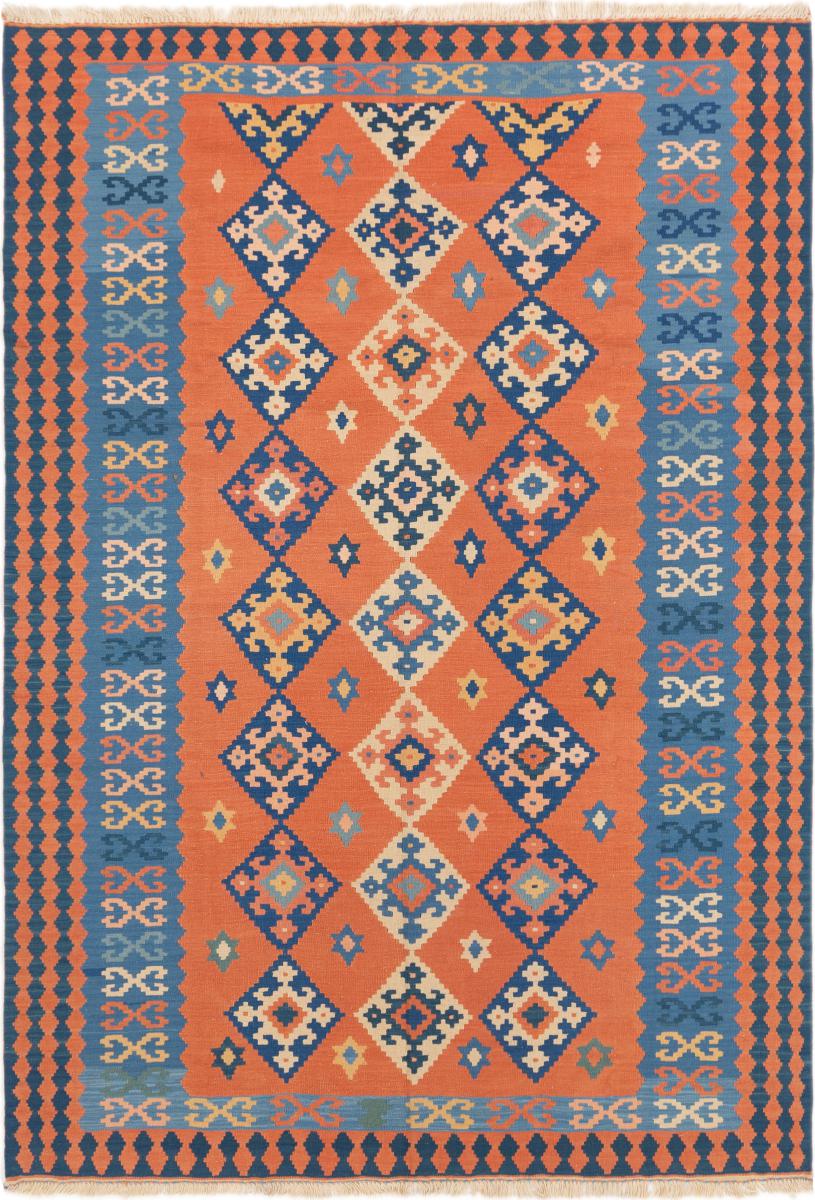 Alfombra persa Kilim Fars 240x166 240x166, Alfombra persa Tejido a mano