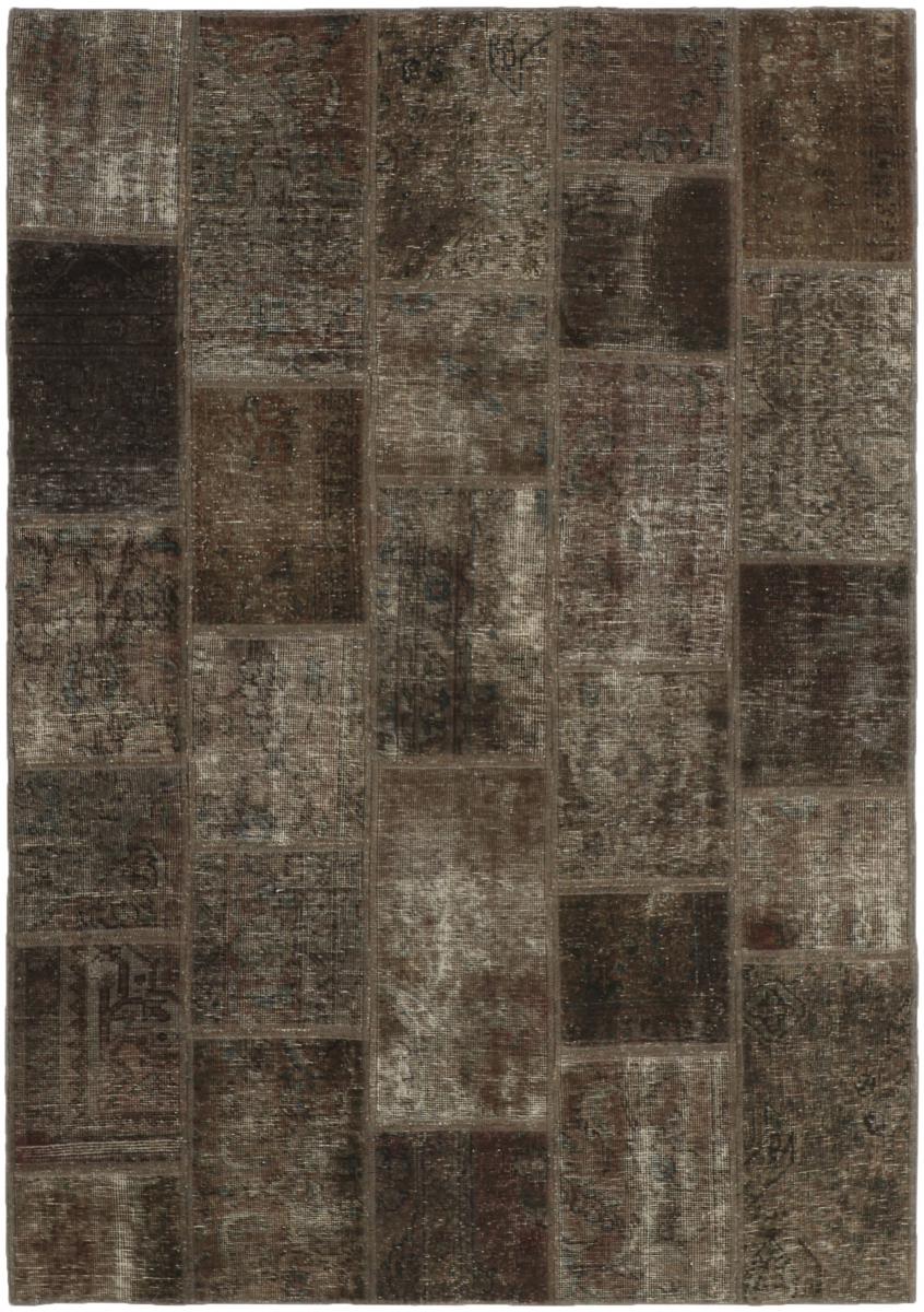 Persian rug Patchwork 209x147 209x147, Persian rug Hand-knotted