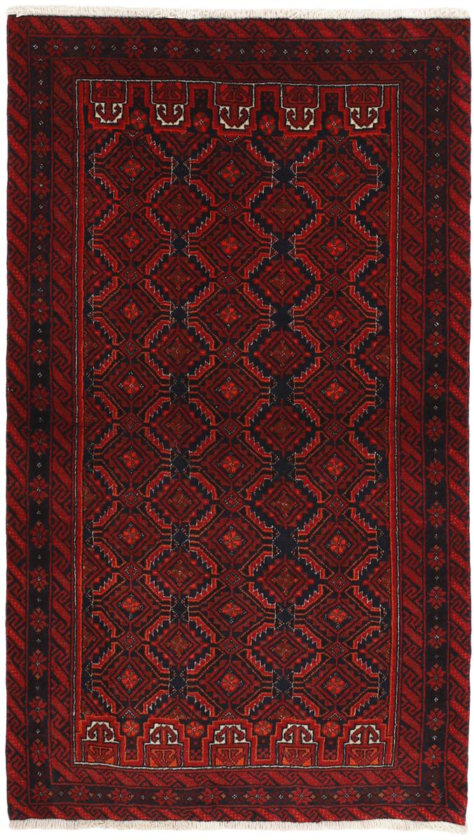 Perserteppich Belutsch 164x91 164x91, Perserteppich Handgeknüpft