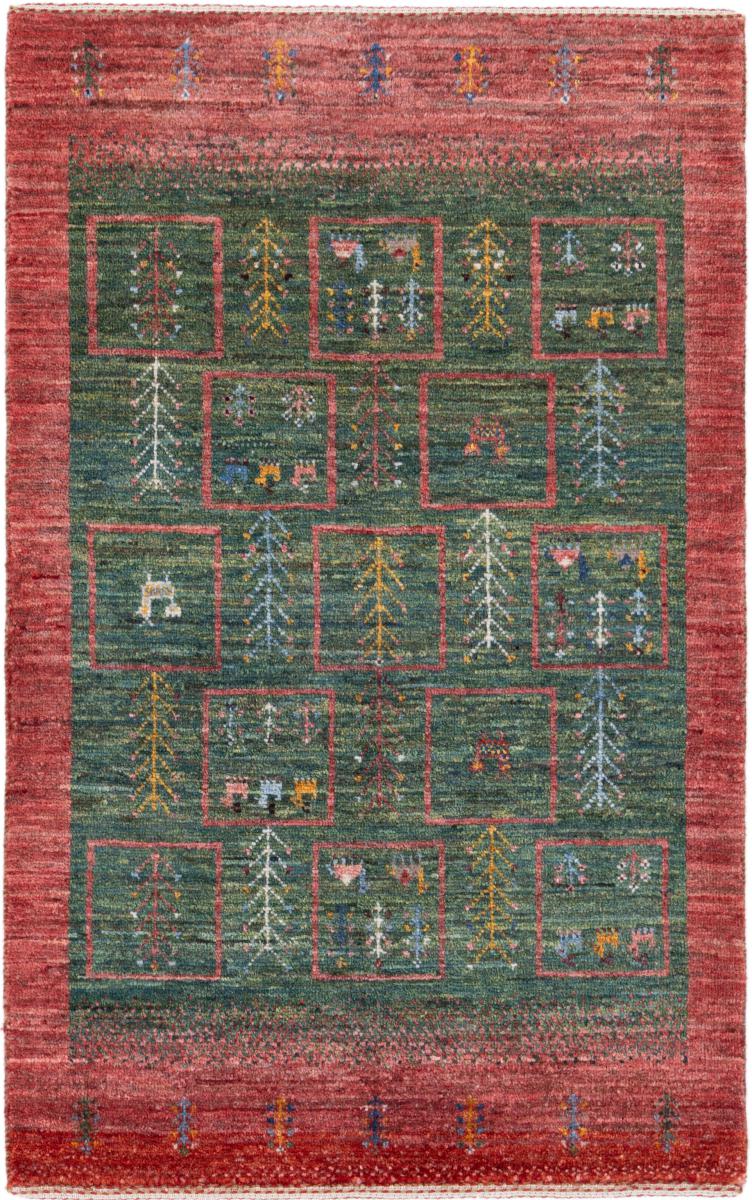 Persian rug Persian Gabbeh Loribaft Atelier 106x65 106x65, Persian rug Hand-knotted