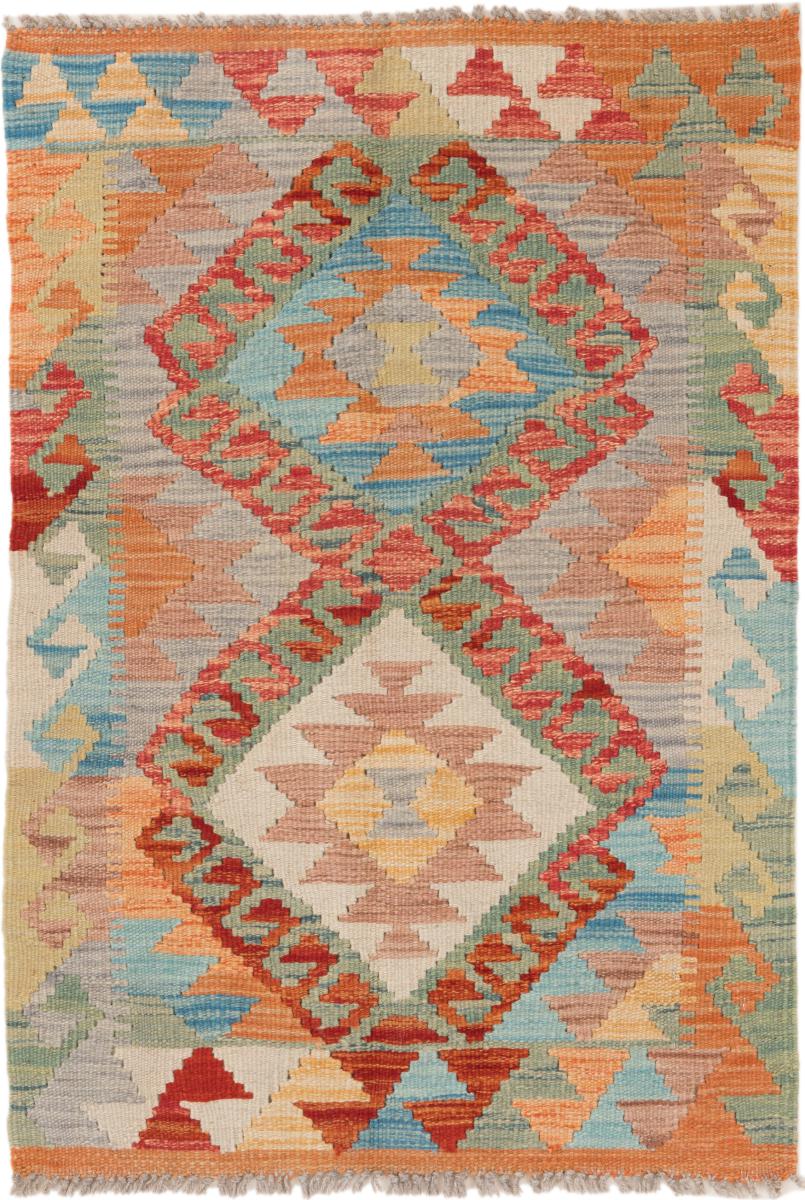 Tapete afegão Kilim Afegão 93x64 93x64, Tapete persa Tecido à mão