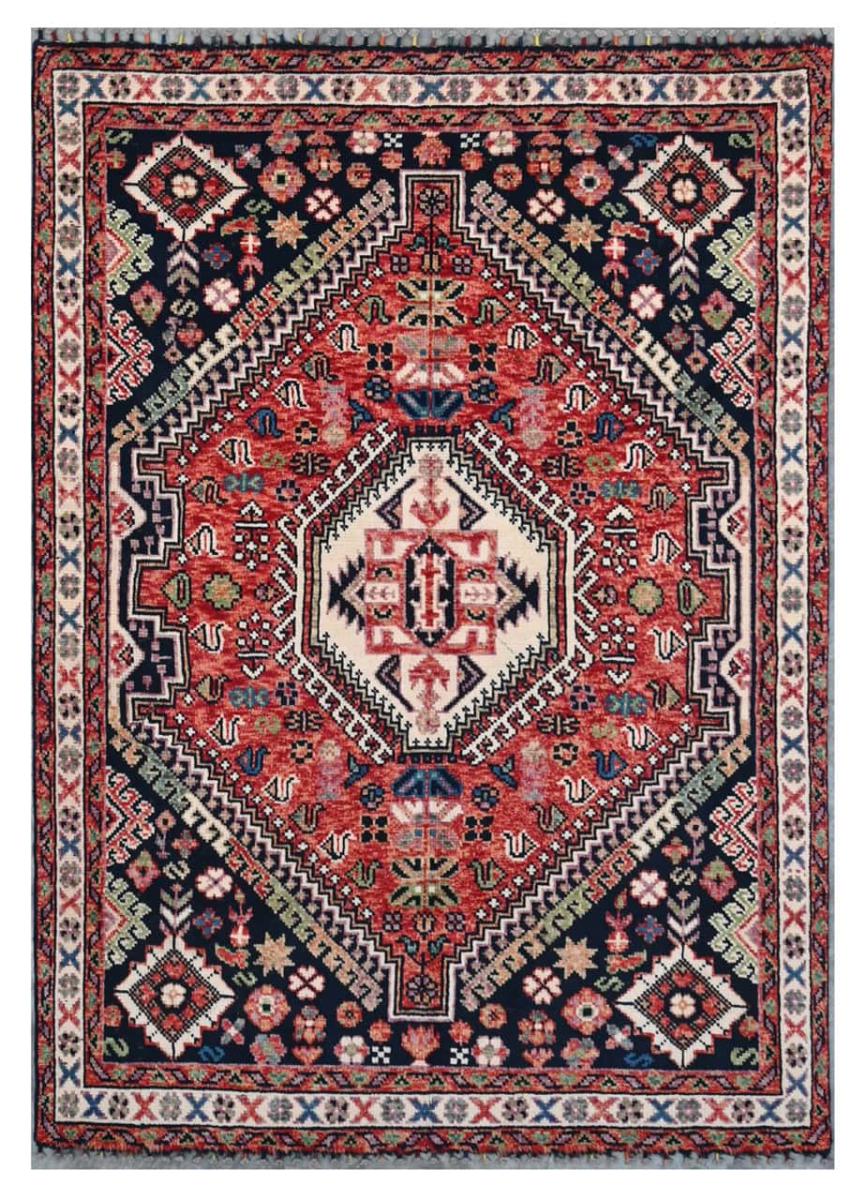Pakistański dywan Kazak Ghashghai 196x139 196x139, Dywan perski Ręcznie tkany