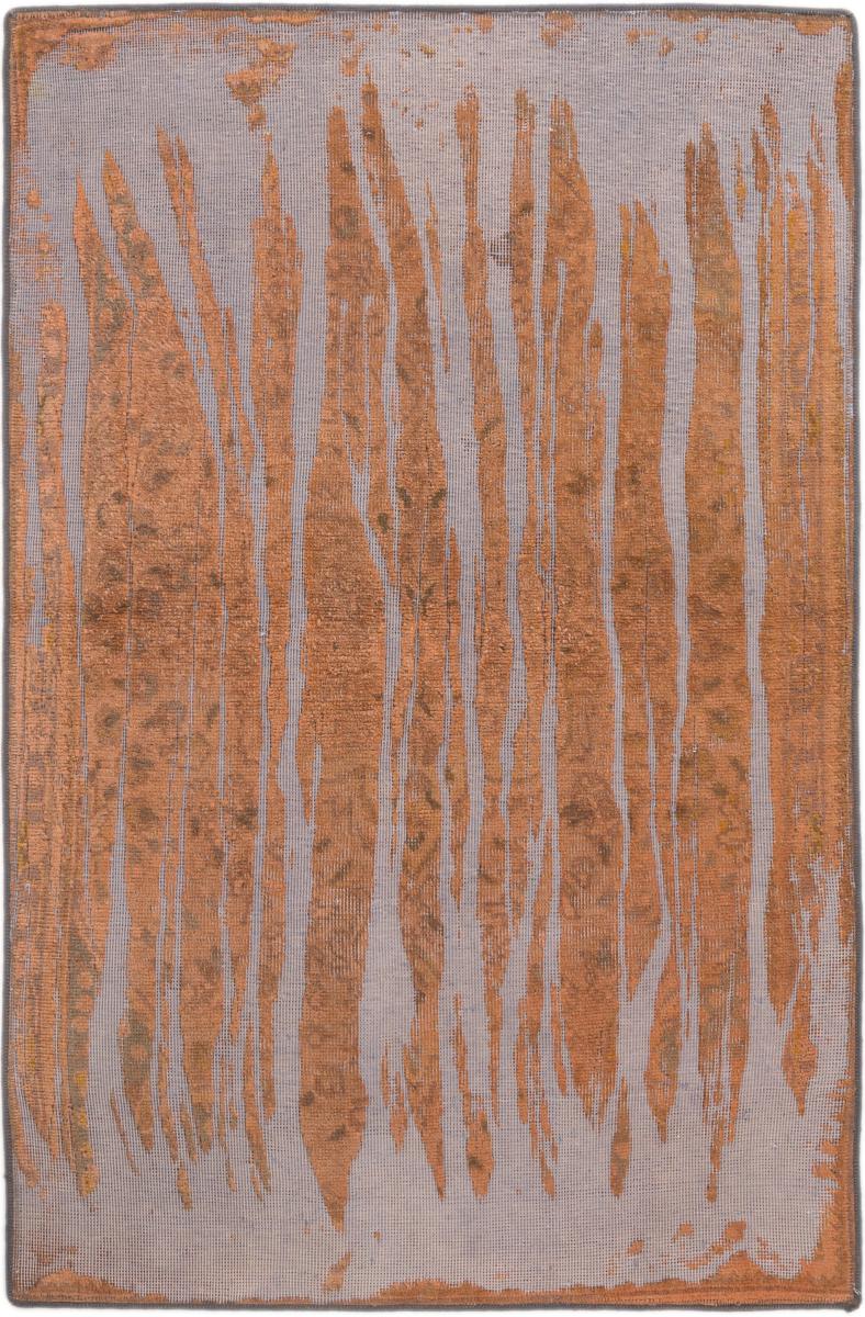 Persian Rug Vintage 4'8"x3'0" 4'8"x3'0", Persian Rug Knotted by hand