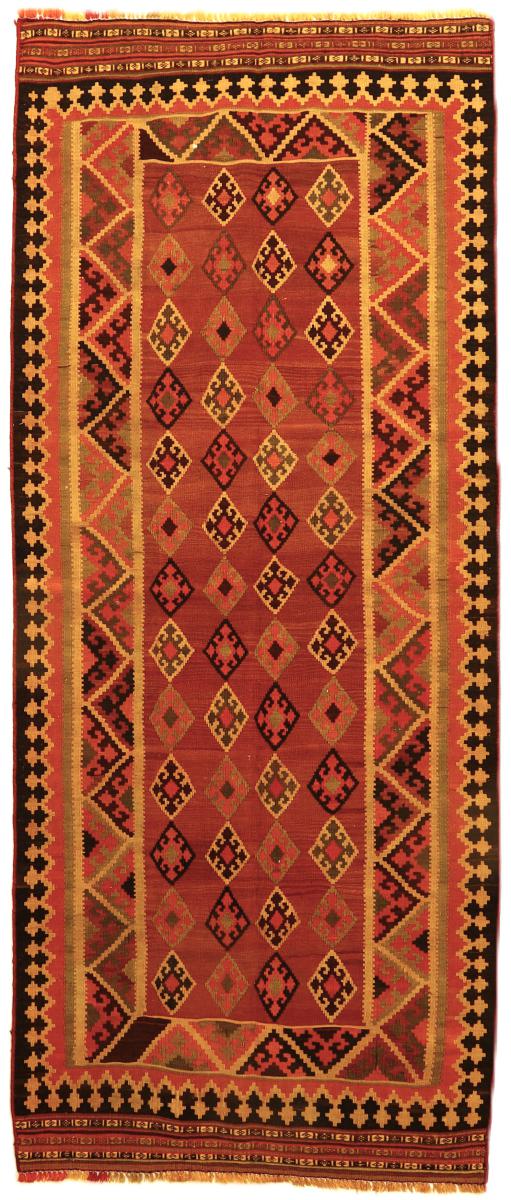 Persian Rug Kilim Fars 8'9"x3'8" 8'9"x3'8", Persian Rug Woven by hand