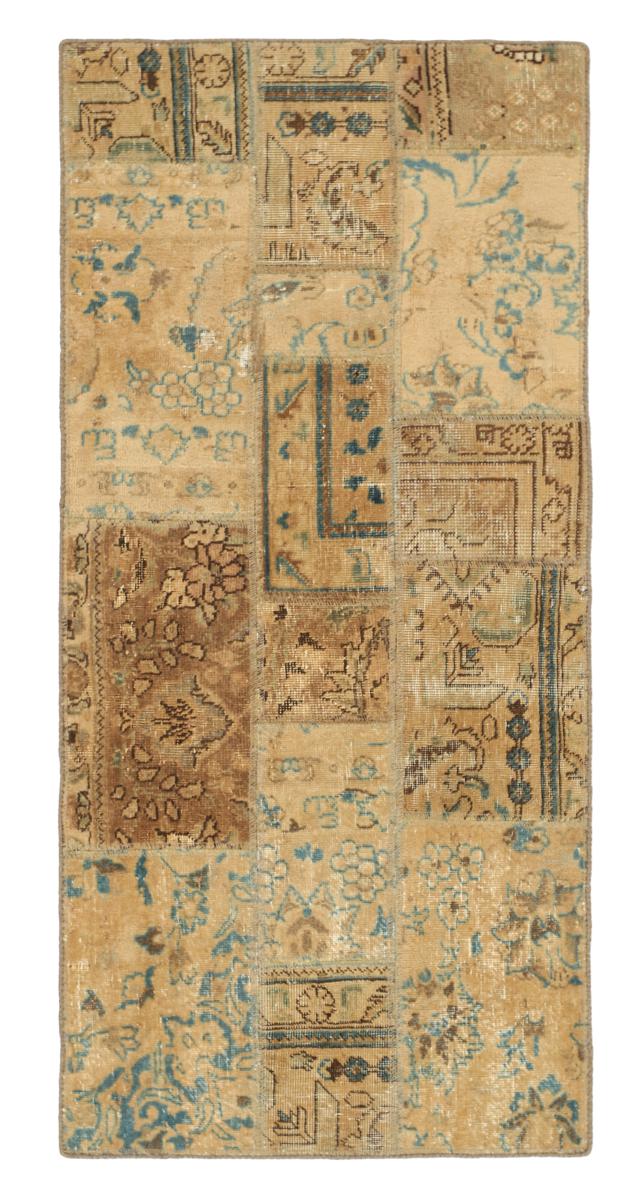 Persian Rug Patchwork 156x72 156x72, Persian Rug Knotted by hand