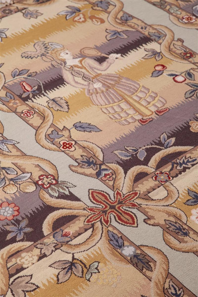 Kiina Gobelin Verdure Antiikki - 1