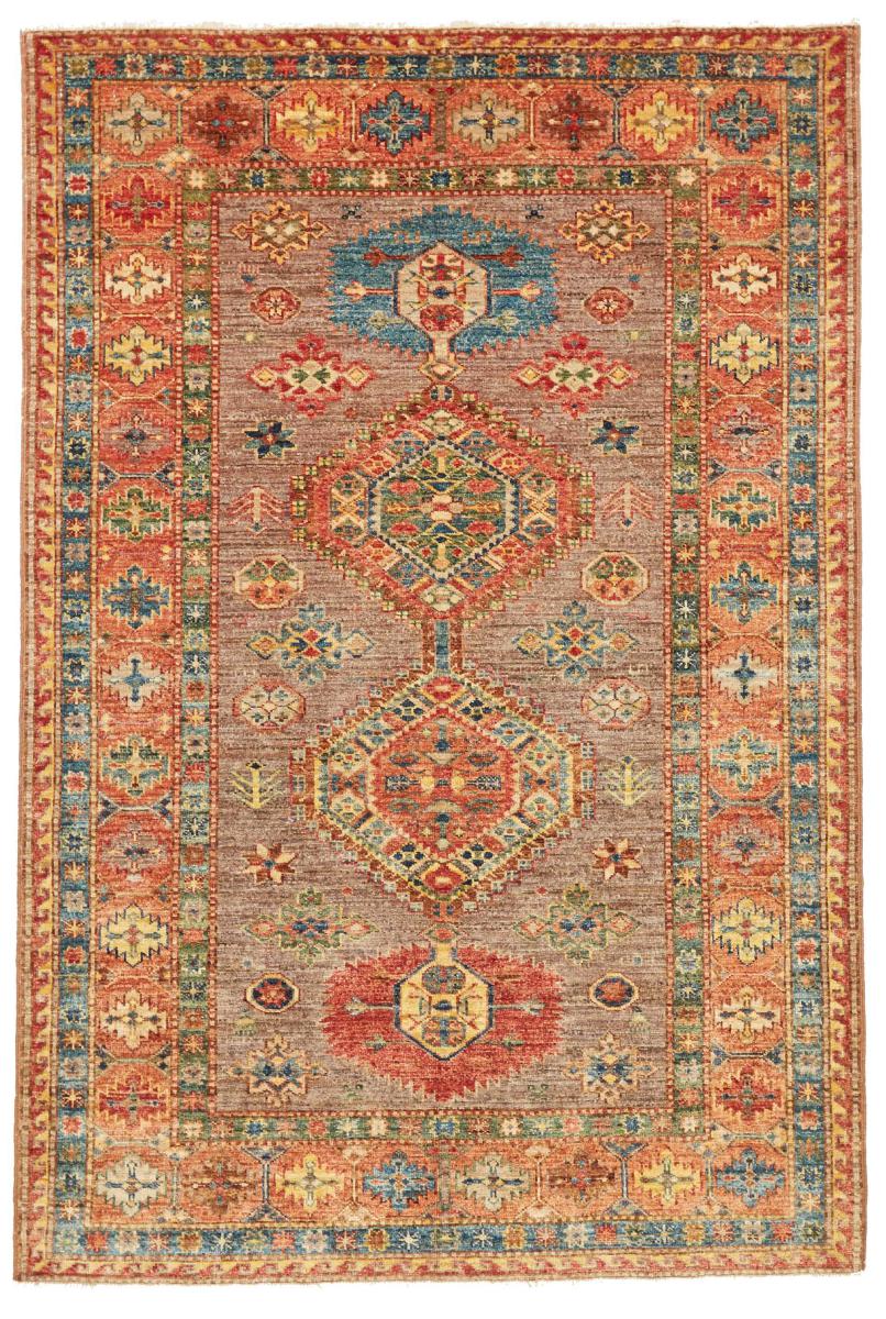 Afghan rug Kazak Royal 187x125 187x125, Persian Rug Knotted by hand