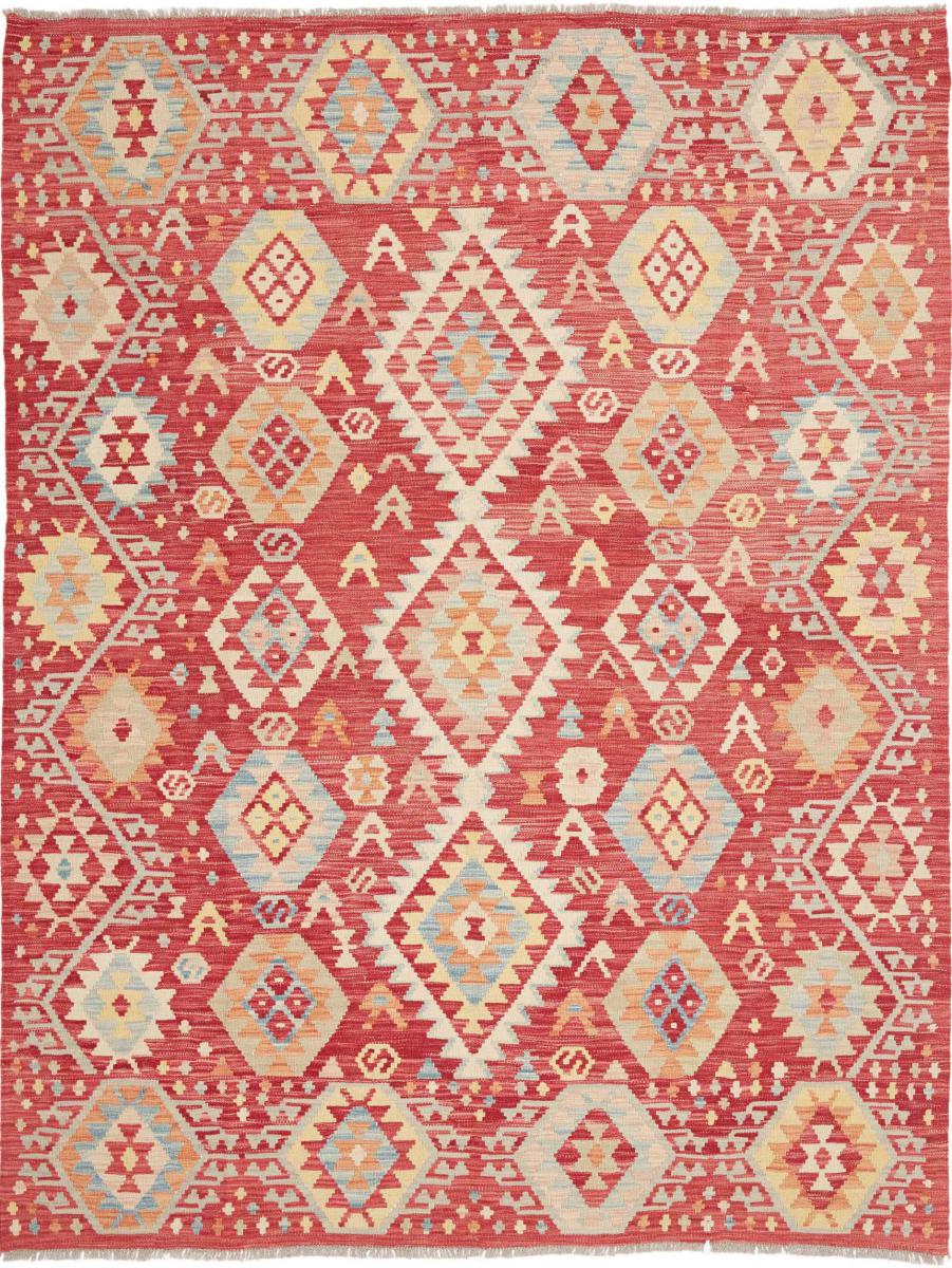 Tapis afghan Kilim Afghan 238x180 238x180, Tapis persan Tissé à la main