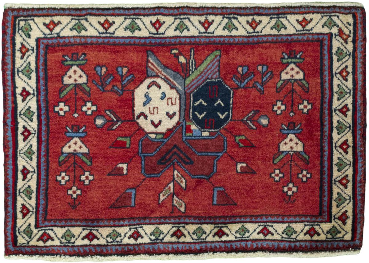 Persisk tæppe Shiraz 50x73 50x73, Persisk tæppe Knyttet i hånden