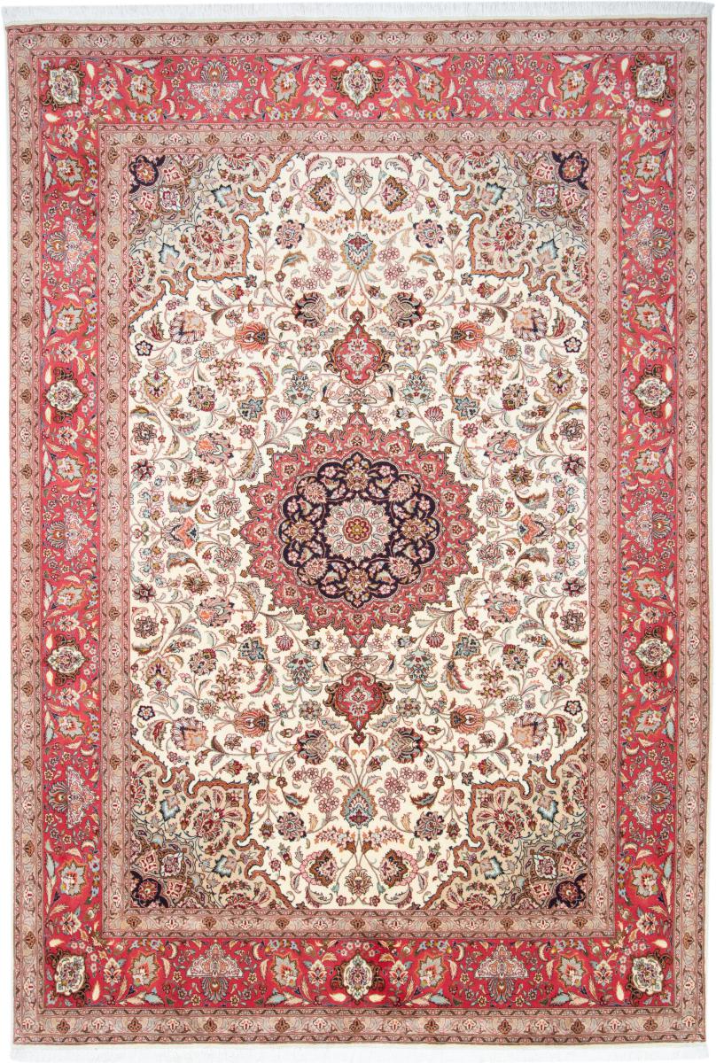 Tapete persa Tabriz 50Raj 295x203 295x203, Tapete persa Atado à mão