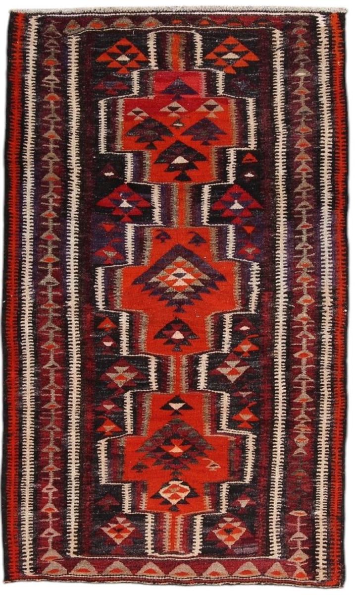 Persian Rug Kilim Fars Antique 229x134 229x134, Persian Rug Woven by hand