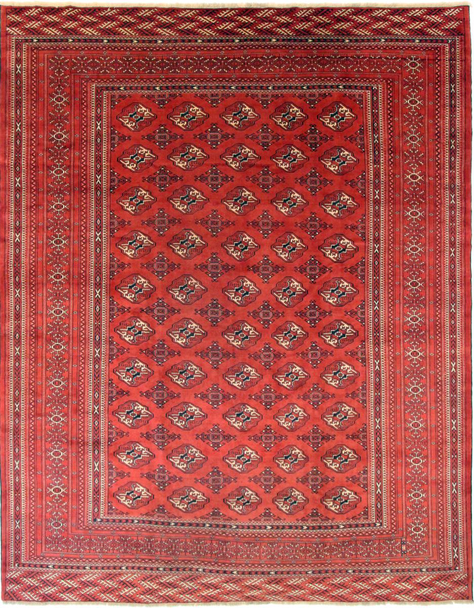 Tapete persa Turcomano 386x309 386x309, Tapete persa Atado à mão