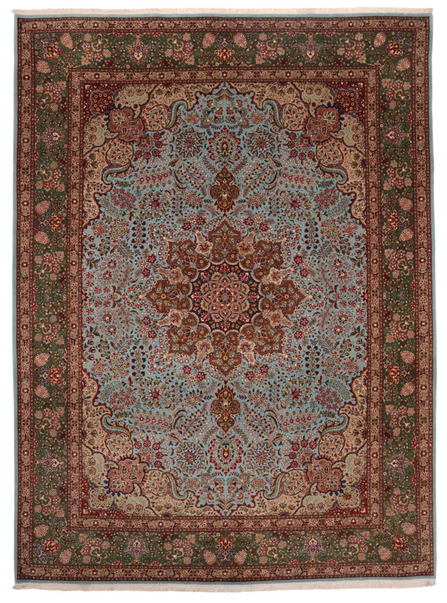 Tapete persa Tabriz 50Raj 344x256 344x256, Tapete persa Atado à mão