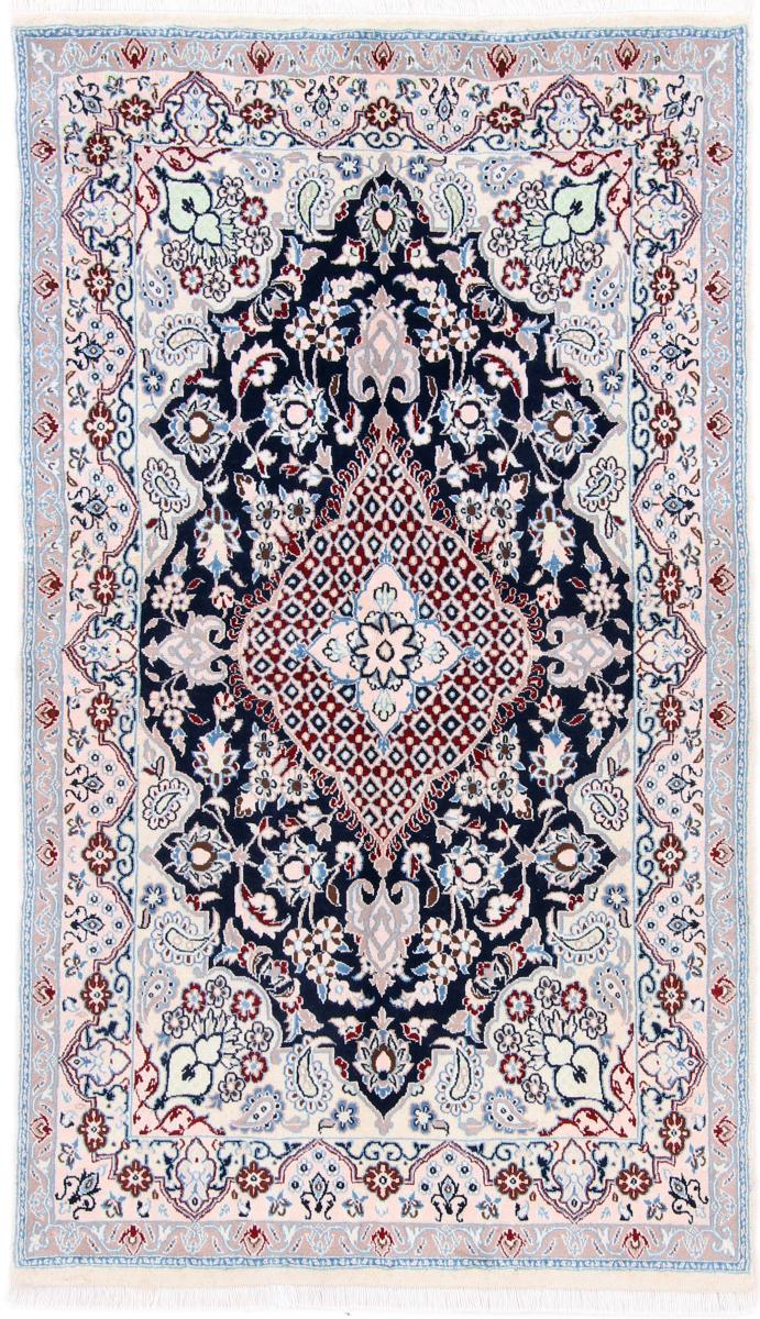 Tapis persan Naïn 9La 180x102 180x102, Tapis persan Noué à la main