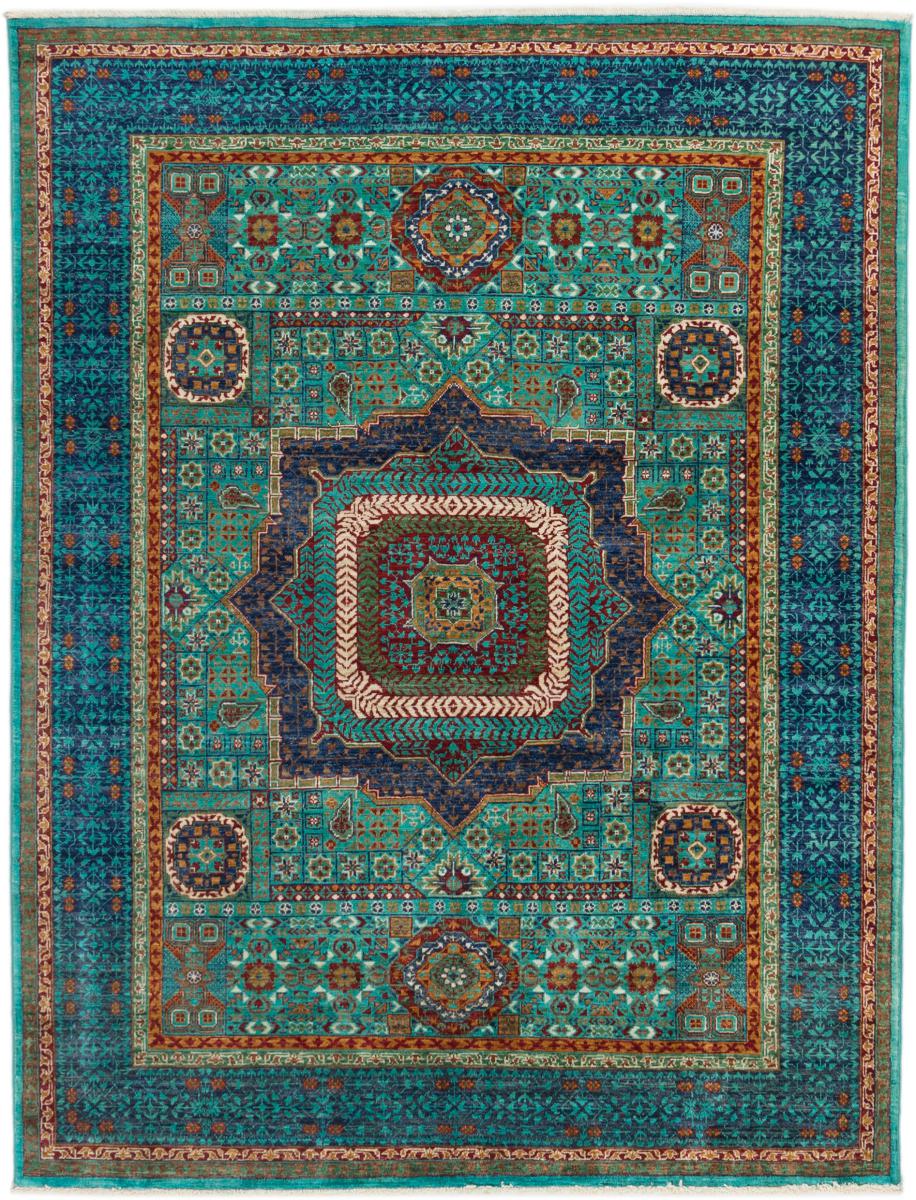 Afghaans tapijt Mamluk 203x156 203x156, Perzisch tapijt Handgeknoopte