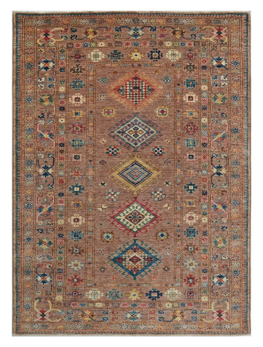 Pakistansk tæppe Kazak 199x148 199x148, Persisk tæppe Knyttet i hånden