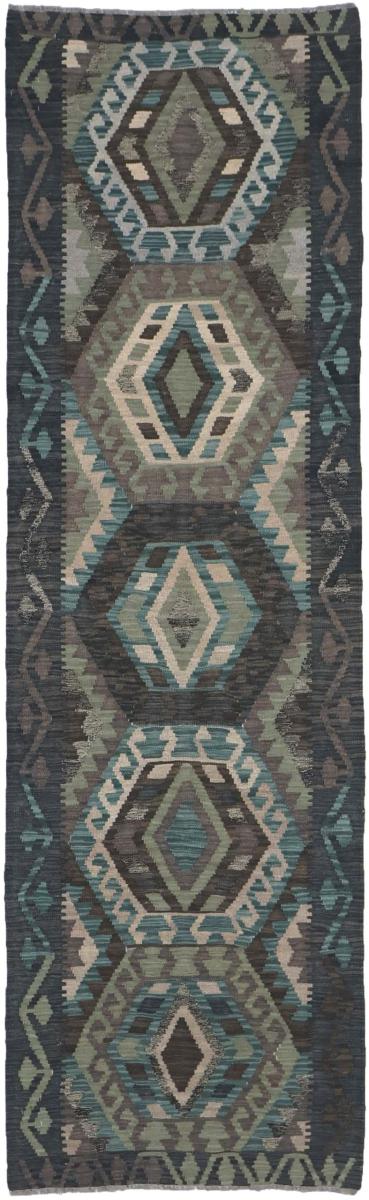 Afghanischer Teppich Kelim Afghan 299x88 299x88, Perserteppich Handgewebt