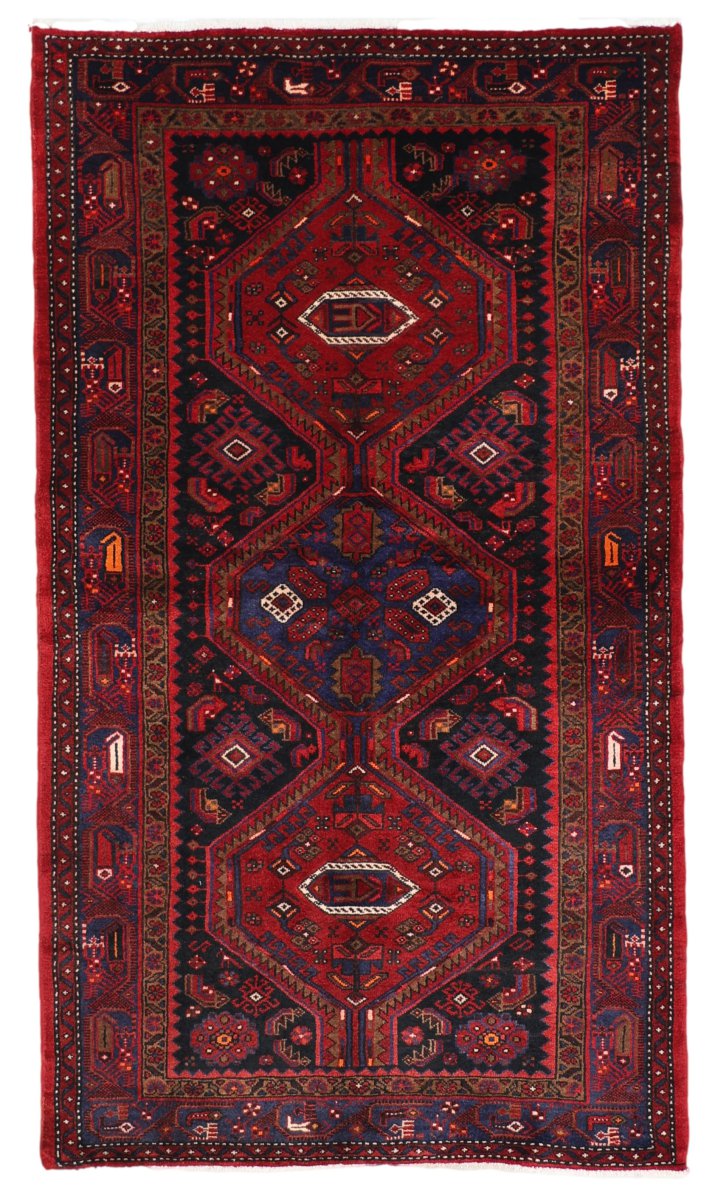 Perzisch tapijt Khamseh 236x132 236x132, Perzisch tapijt Handgeknoopt