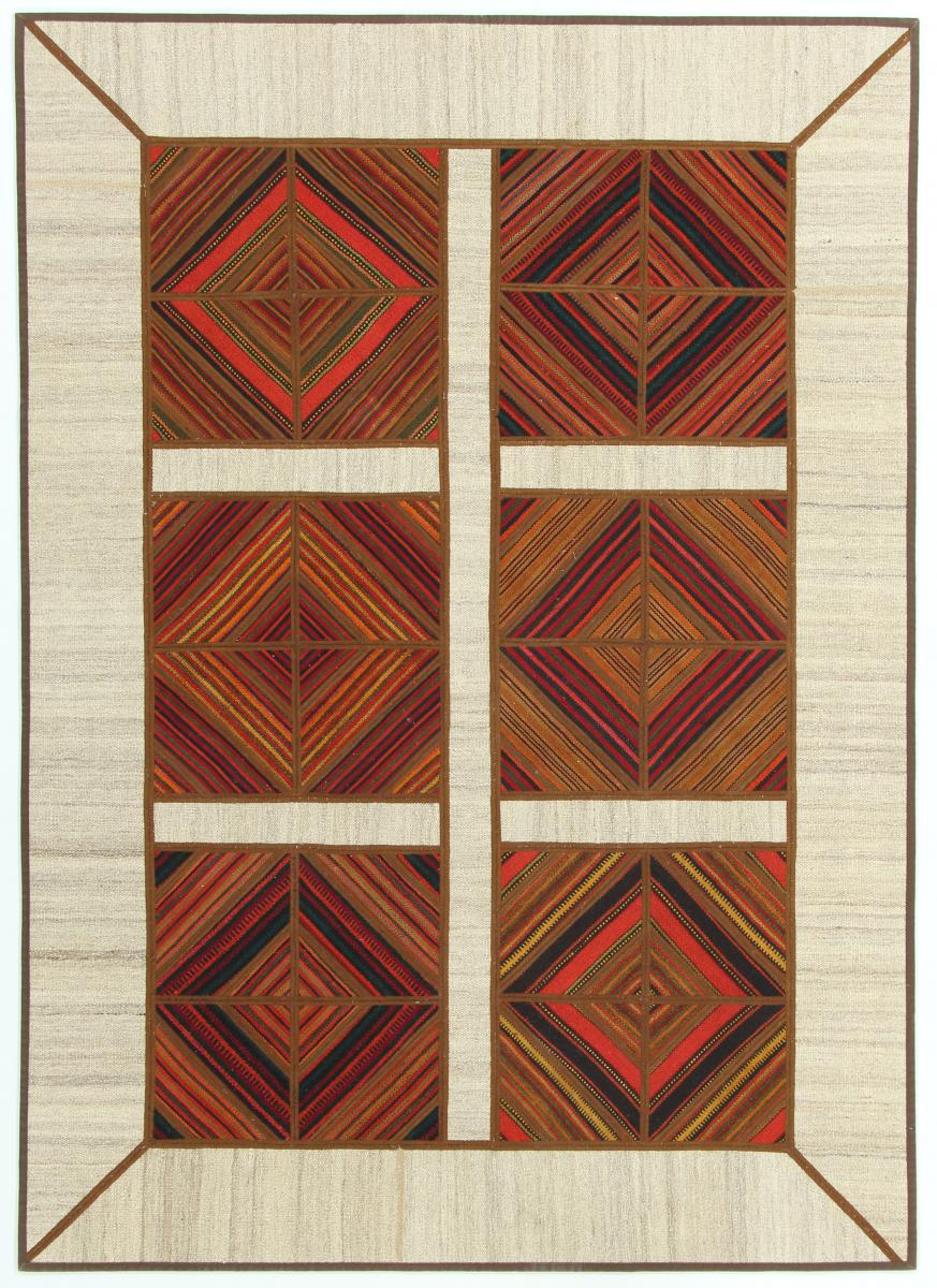 Perzsa szőnyeg Kilim Patchwork 196x138 196x138, Perzsa szőnyeg szőttesek