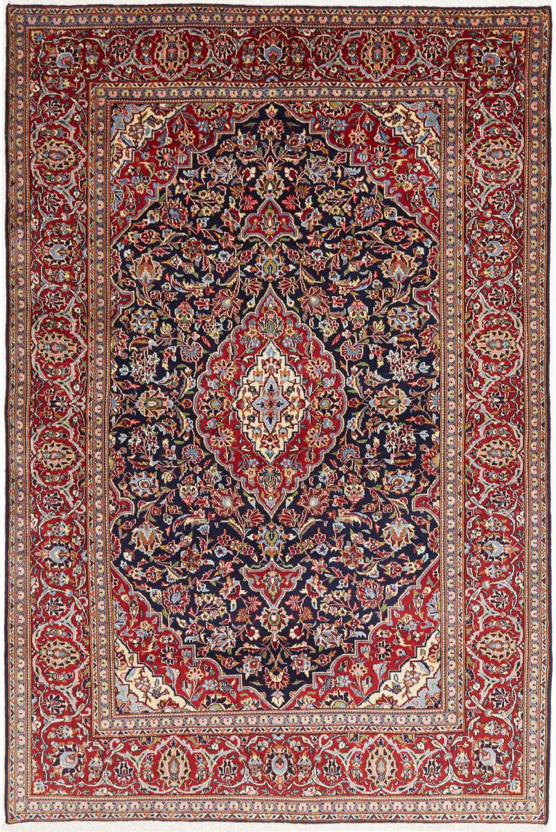 Tapete persa Keshan 209x131 209x131, Tapete persa Atado à mão