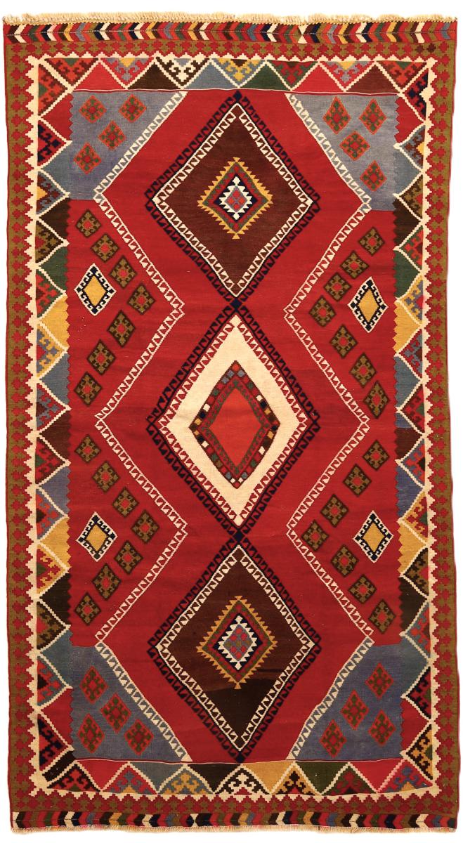 Perzisch tapijt Kilim Fars 265x145 265x145, Perzisch tapijt Handgeweven