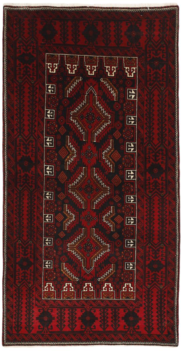 Tapis persan Baloutche 225x112 225x112, Tapis persan Noué à la main