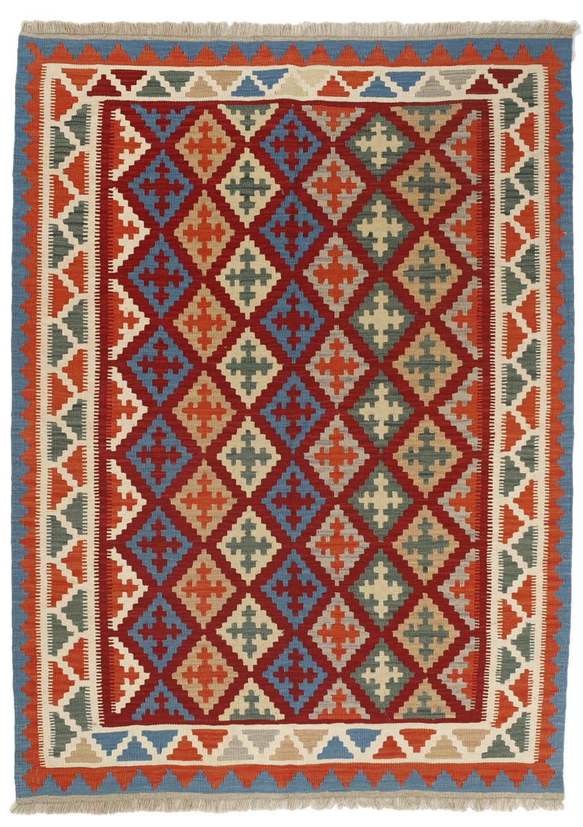 Tapete persa Kilim Fars 199x148 199x148, Tapete persa Tecido à mão