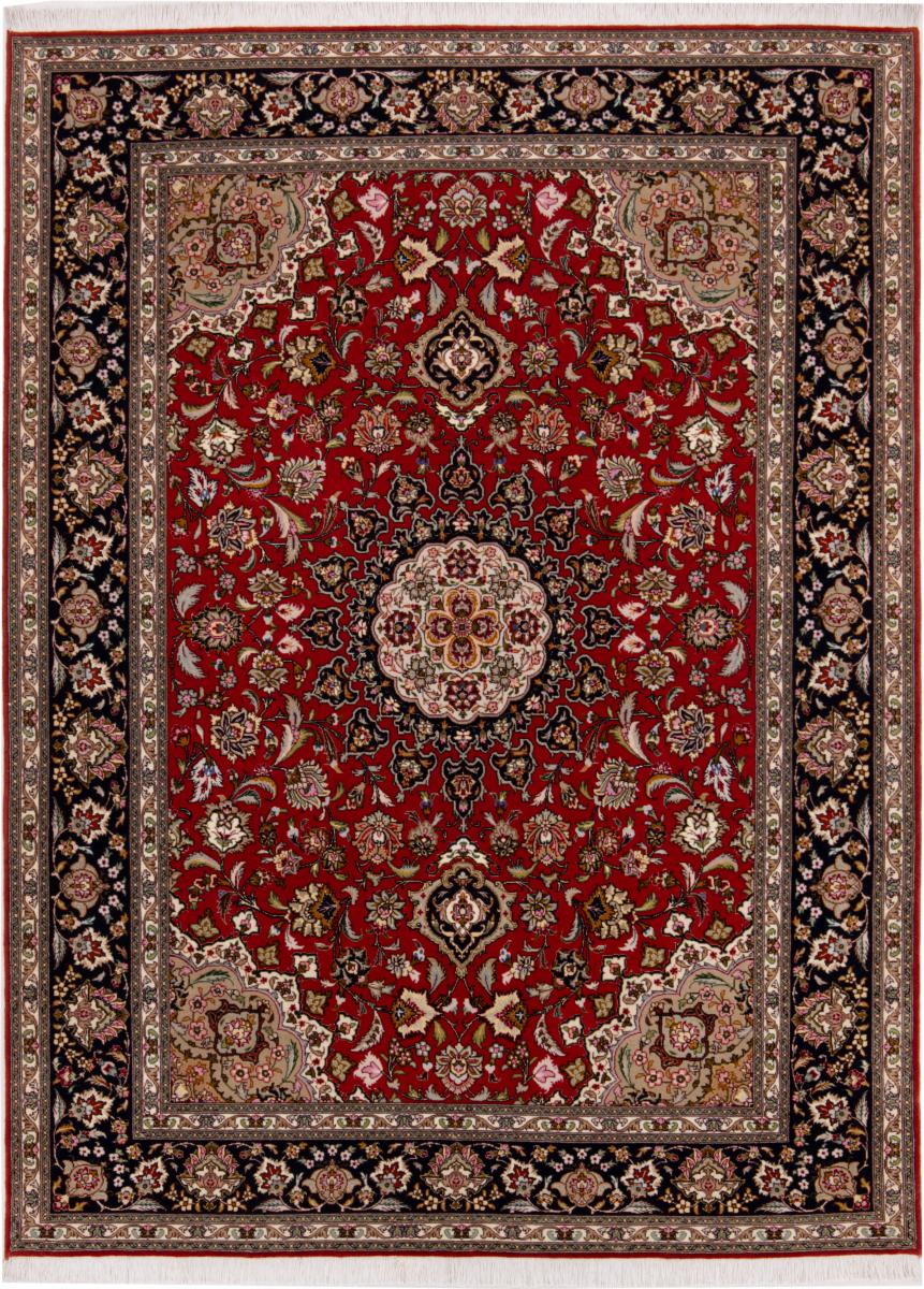 Tappeto persiano Tabriz 50Raj 206x153 206x153, Tappeto persiano Annodato a mano
