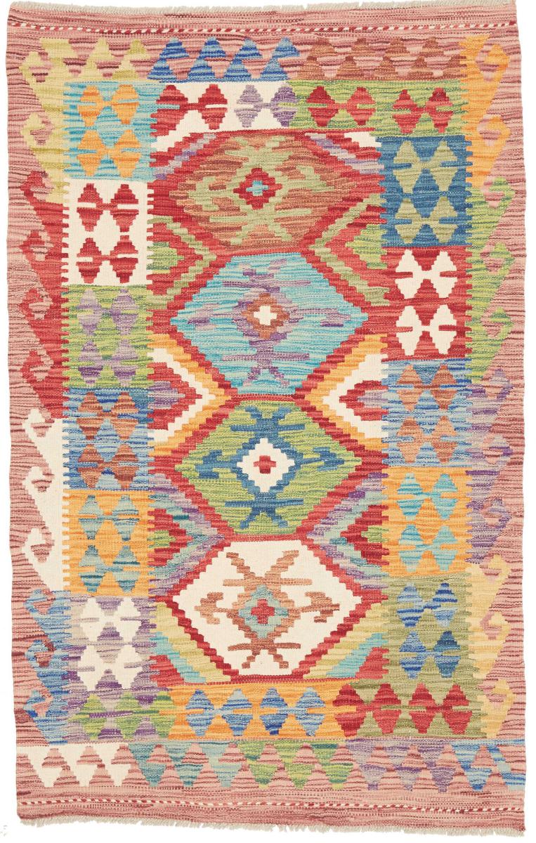 Afghansk teppe Kelim Afghan 157x98 157x98, Persisk teppe Handwoven 
