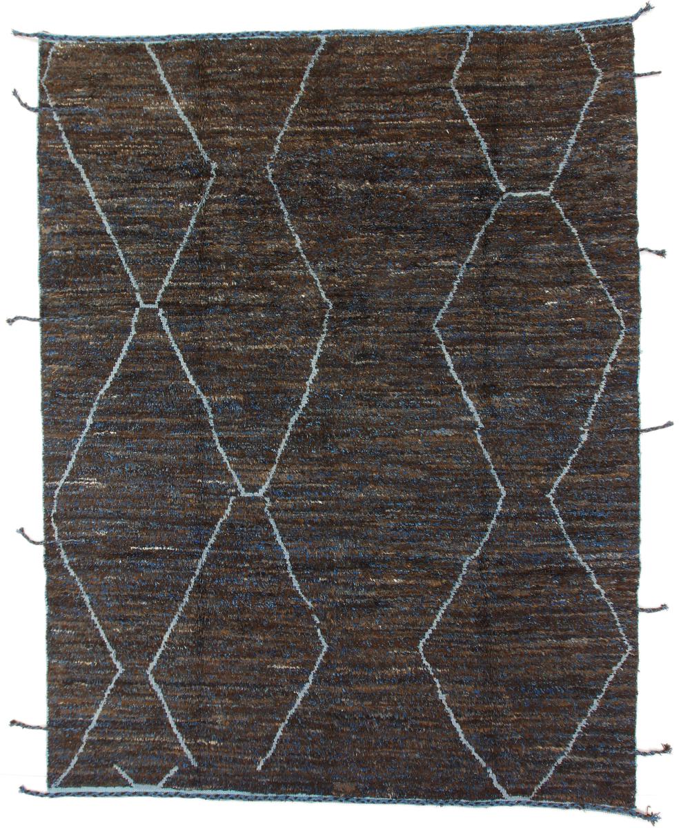 Pakisztáni szőnyeg Berber Maroccan Design 10'2"x8'2" 10'2"x8'2", Perzsa szőnyeg Kézzel csomózva