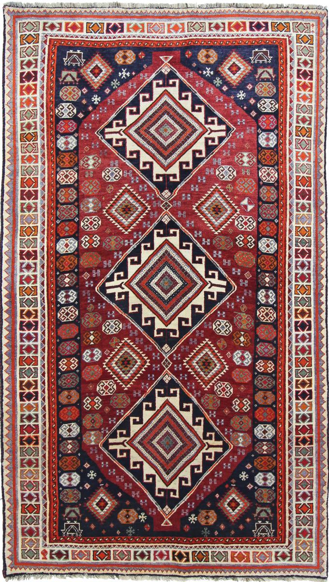 Persian Rug Ghashghai 8'11"x5'1" 8'11"x5'1", Persian Rug Knotted by hand