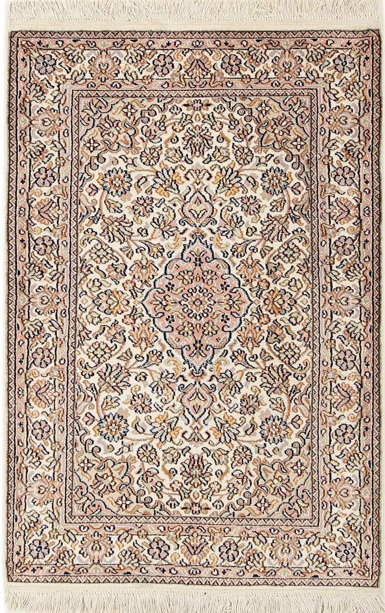 Tappeto indiano Cachemire di Seta 94x64 94x64, Tappeto persiano Annodato a mano