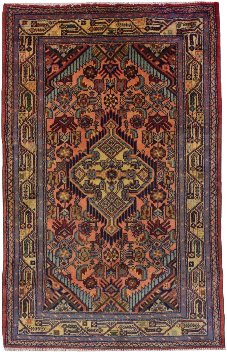 Persisk tæppe Hamadan 121x80 121x80, Persisk tæppe Knyttet i hånden