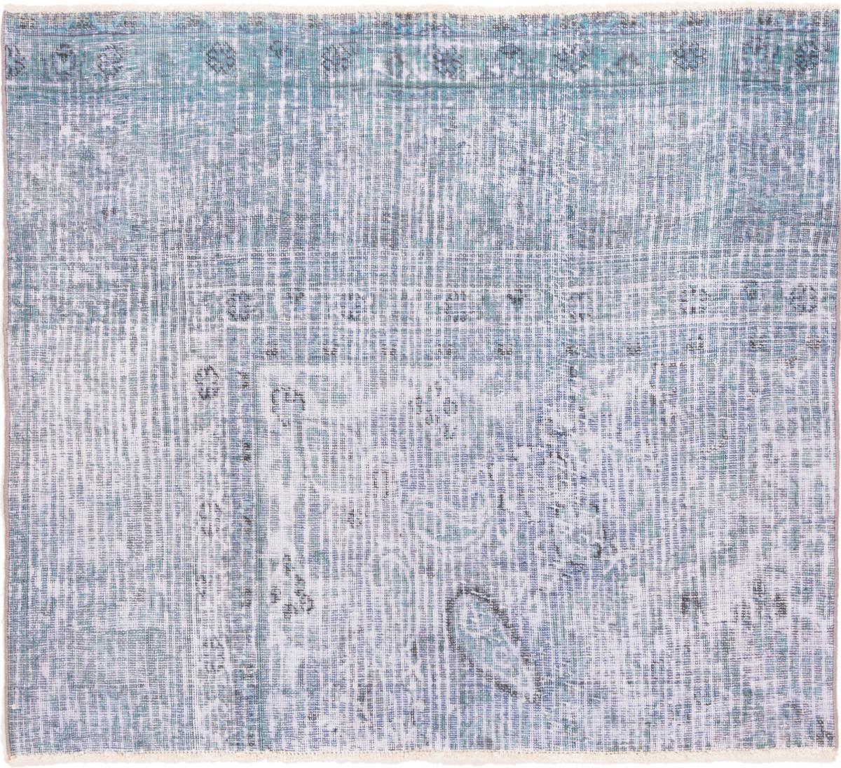 Persian Rug Vintage 109x124 109x124, Persian Rug Knotted by hand