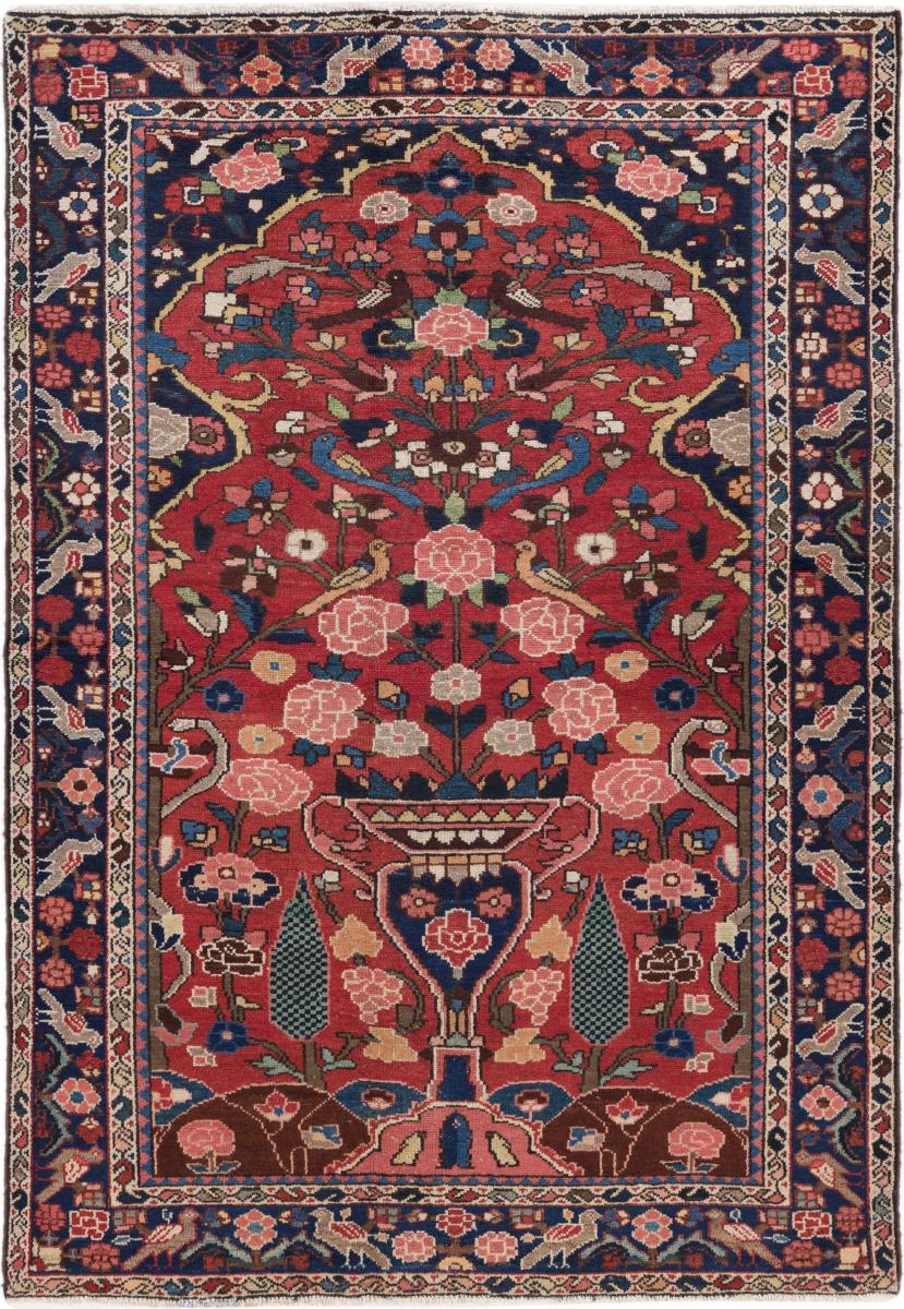 Persian Rug Bakhtiari Old 198x131 198x131, Persian Rug Knotted by hand