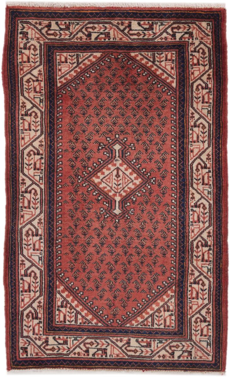 Persian Rug Sarouk Mir Boteh 129x78 129x78, Persian Rug Knotted by hand