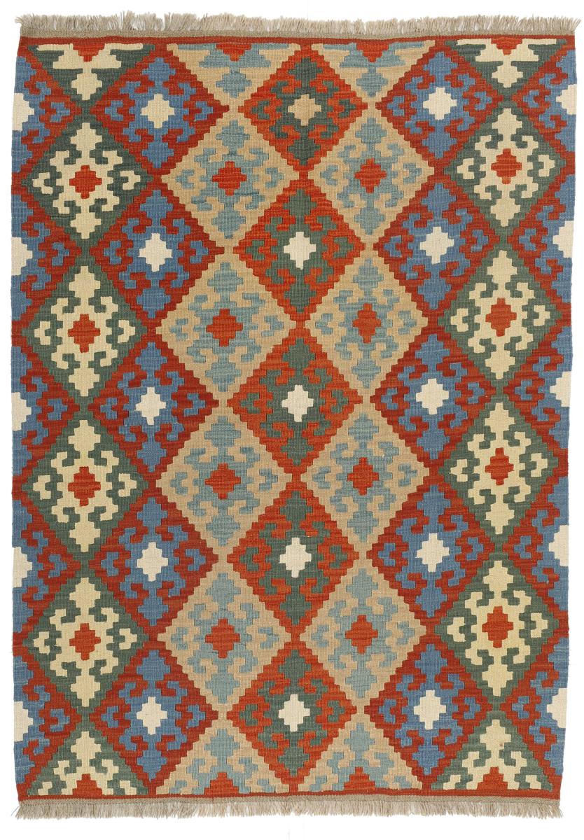 Tapete persa Kilim Fars 197x144 197x144, Tapete persa Tecido à mão